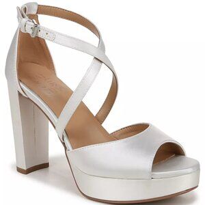 Naturalizer Women's Melody Platform Peep Toe Dress Sandals